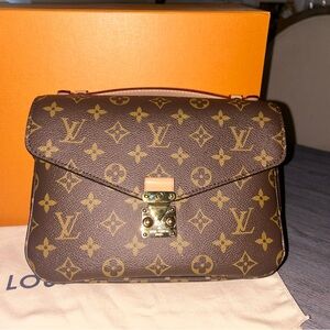 Louis Vuitton Brown Monogram Satchel